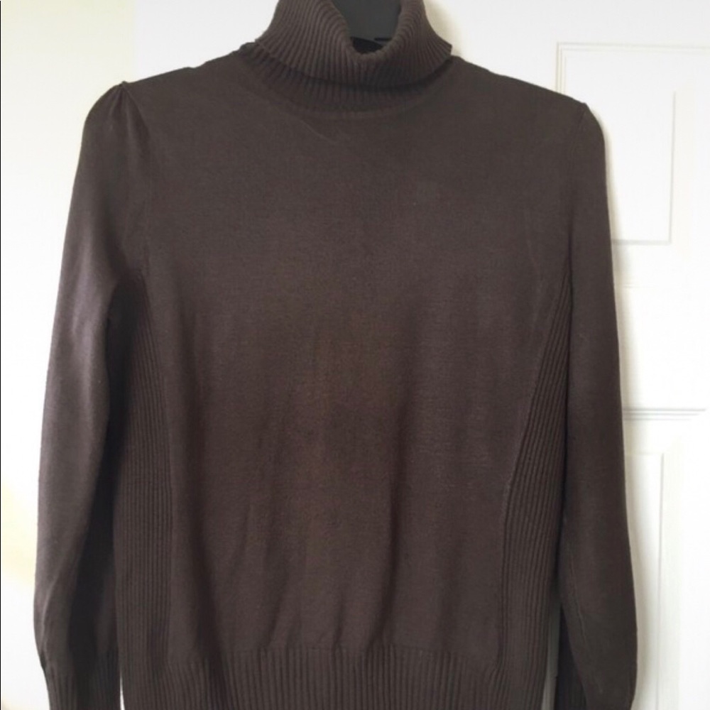Apt.9 Brown Turtleneck Sweater